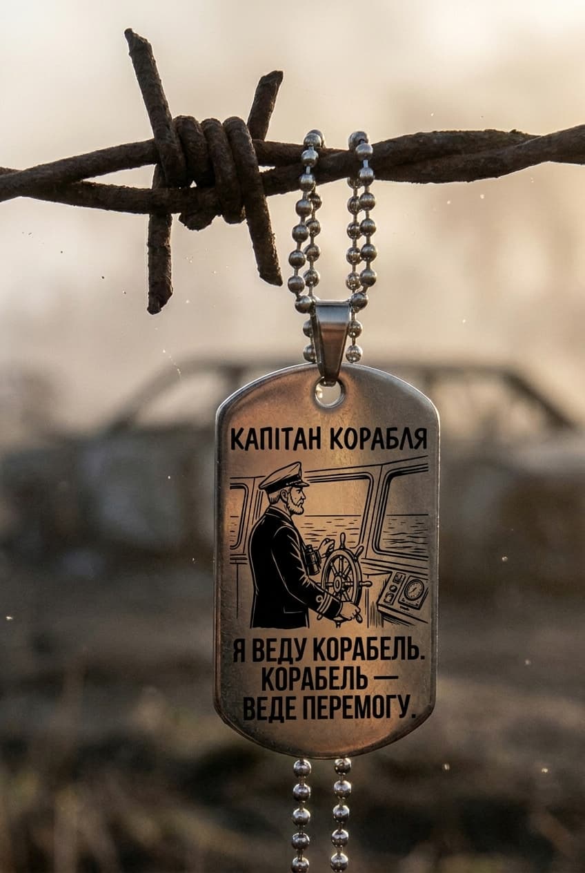 Жетон «КАПІТАН КОРАБЛЯ» — CORETAG
