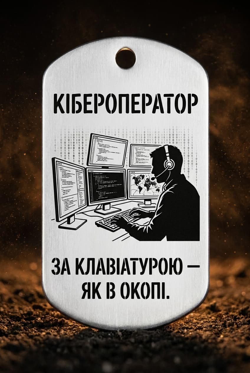 Жетон «КІБЕРОПЕРАТОР» — CORETAG