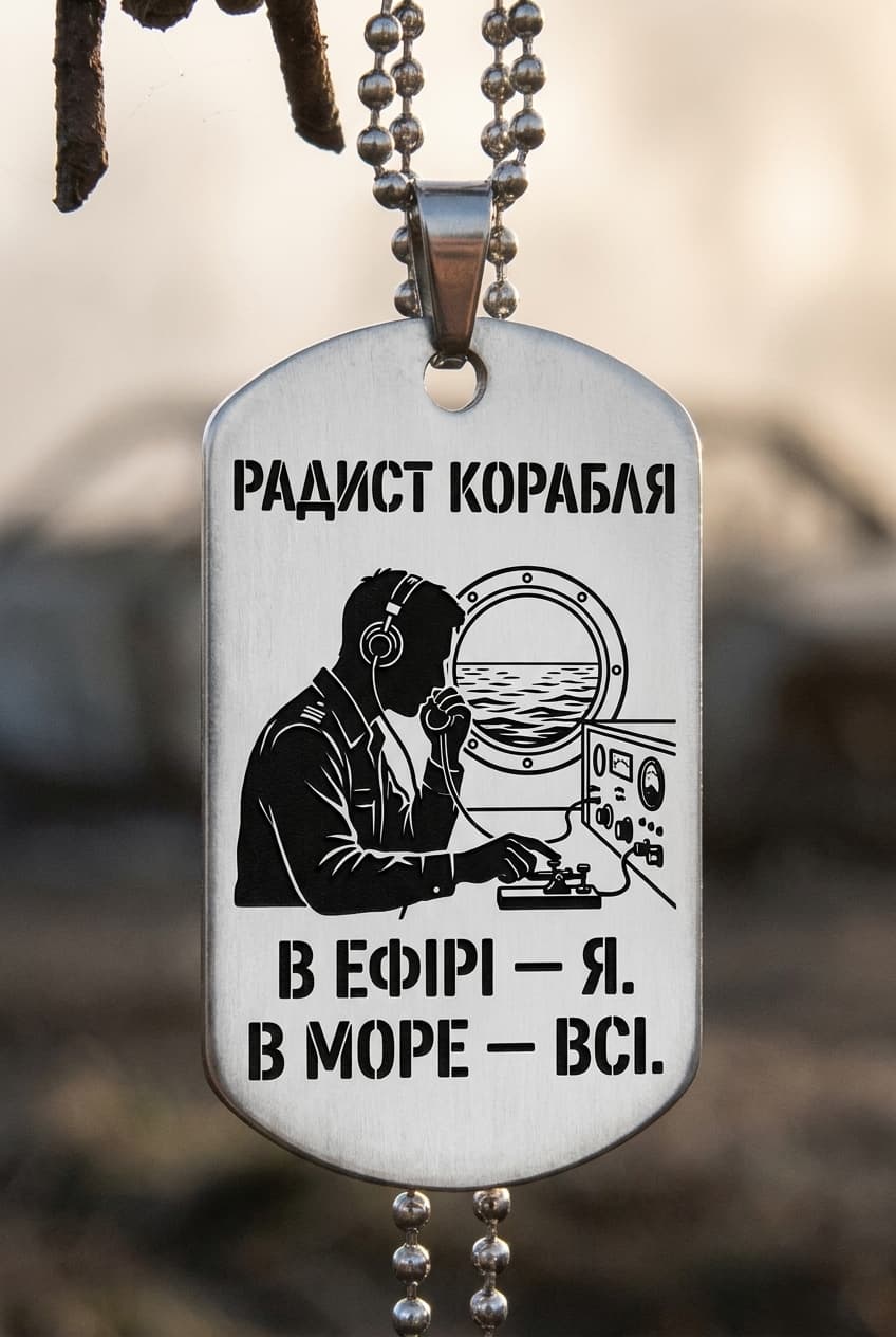 Жетон «РАДИСТ КОРАБЛЯ» — CORETAG