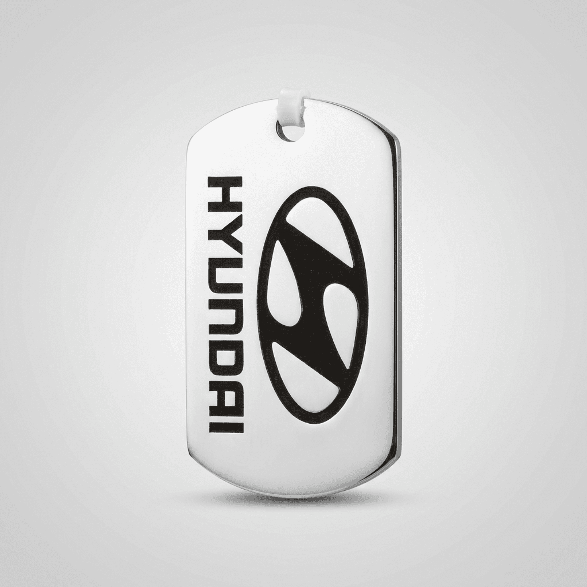Жетон-брелок з логотипом Hyundai